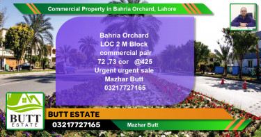 Commercial Property for Sale in Bahria Orchard, Lahore - (BP-85829)
