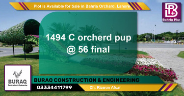 Residential Plot for Sale in Bahria Orchard, Lahore - (BP-85841)