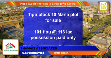 Residential Plot for Sale in Bahria Town, Lahore - (BP-85844)