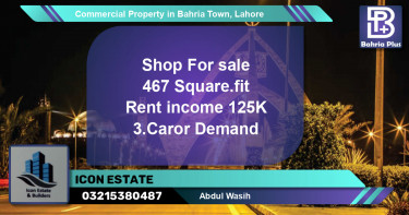 Commercial Property for Rent in Bahria Town, Lahore - (BP-85934)