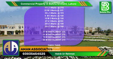 Commercial Property for Sale in Bahria Orchard, Lahore - (BP-85944)