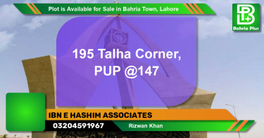 Residential Plot for Sale in Bahria Town, Lahore - (BP-86021)