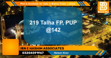 Residential Plot for Sale in Bahria Town, Lahore - (BP-86025)
