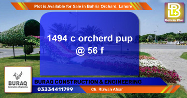 Residential Plot for Sale in Bahria Orchard, Lahore - (BP-86030)
