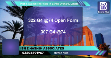 Residential Plot for Sale in Bahria Orchard, Lahore - (BP-86042)