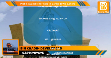 Residential Plot for Sale in Bahria Town, Lahore - (BP-86199)