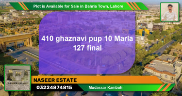 Residential Plot for Sale in Bahria Town, Lahore - (BP-86202)