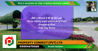 Residential Plot for Sale in Bahria Orchard, Lahore - (BP-86203)