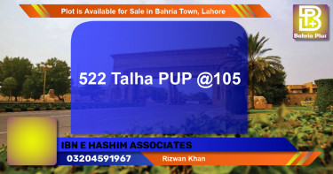 Residential Plot for Sale in Bahria Town, Lahore - (BP-86360)