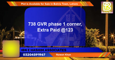 Residential Plot for Sale in Bahria Town, Lahore - (BP-86363)
