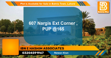 Residential Plot for Sale in Bahria Town, Lahore - (BP-86374)