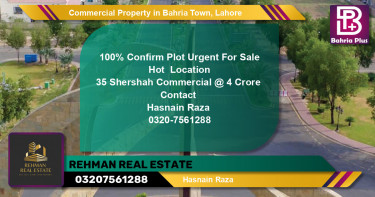 Commercial Property for Sale in Bahria Town, Lahore - (BP-86394)