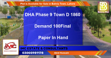 Residential Plot for Sale in Bahria Town, Lahore - (BP-86411)