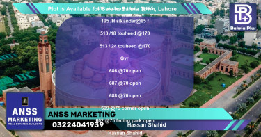 Residential Plot for Sale in Bahria Town, Lahore - (BP-86592)