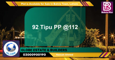 Residential Plot for Sale in Bahria Town, Lahore - (BP-86608)