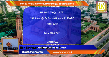 Residential Plot for Sale in Bahria Town, Lahore - (BP-86920)