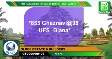 Residential Plot for Sale in Bahria Town, Lahore - (BP-86962)
