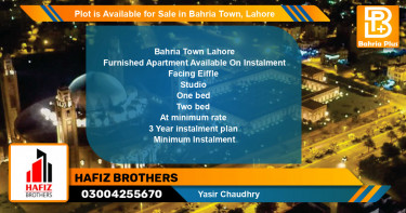 Residential Plot for Sale in Bahria Town, Lahore - (BP-87056)