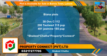 Residential Plot for Sale in Bahria Town, Lahore - (BP-87061)