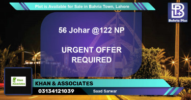 Residential Plot for Sale in Bahria Town, Lahore - (BP-87119)