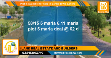 Residential Plot for Sale in Bahria Town, Lahore - (BP-87128)
