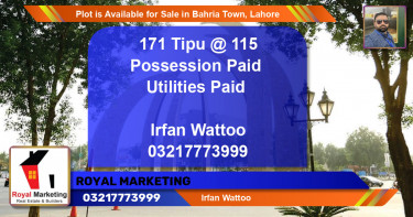 Residential Plot for Sale in Bahria Town, Lahore - (BP-87224)