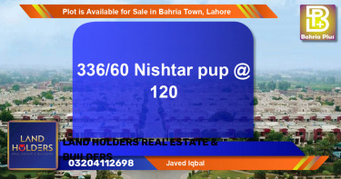 Residential Plot for Sale in Bahria Town, Lahore - (BP-87282)