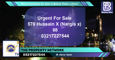 Residential Plot for Sale in Bahria Town, Lahore - (BP-87378)