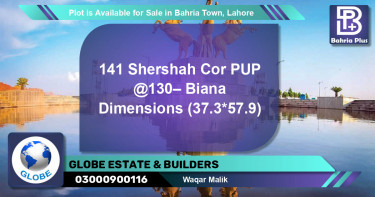 Residential Plot for Sale in Bahria Town, Lahore - (BP-87405)