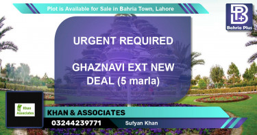 Residential Plot for Sale in Bahria Town, Lahore - (BP-87420)
