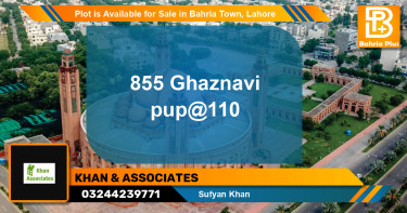 Residential Plot for Sale in Bahria Town, Lahore - (BP-87430)