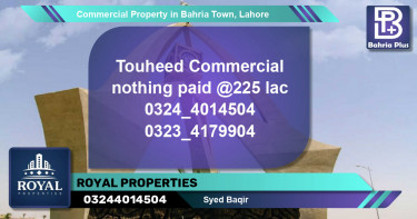 Commercial Property for Sale in Bahria Town, Lahore - (BP-87491)