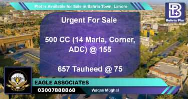 Residential Plot for Sale in Bahria Town, Lahore - (BP-87664)