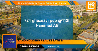 Residential Plot for Sale in Bahria Town, Lahore - (BP-87733)