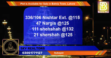 Residential Plot for Sale in Bahria Town, Lahore - (BP-87758)