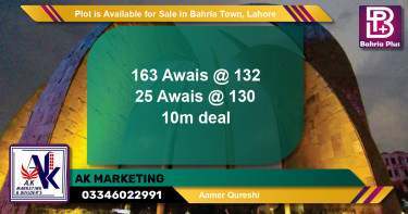 Residential Plot for Sale in Bahria Town, Lahore - (BP-87791)