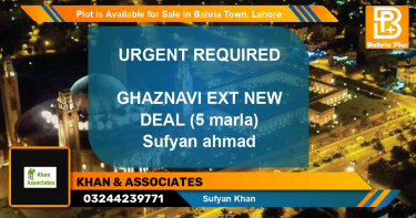 Residential Plot for Sale in Bahria Town, Lahore - (BP-87835)