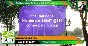 Residential Plot for Sale in Bahria Town, Lahore - (BP-87849)