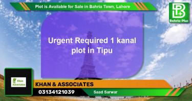 Residential Plot for Sale in Bahria Town, Lahore - (BP-87860)