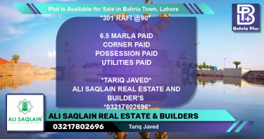 Residential Plot for Sale in Bahria Town, Lahore - (BP-88192)