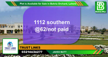 Residential Plot for Sale in Bahria Orchard, Lahore - (BP-88262)