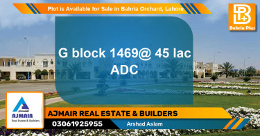 Residential Plot for Sale in Bahria Orchard, Lahore - (BP-88391)