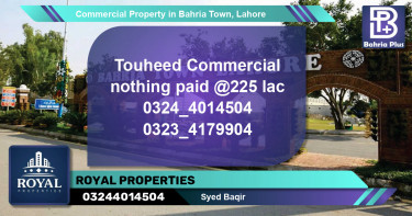 Commercial Property for Sale in Bahria Town, Lahore - (BP-88434)