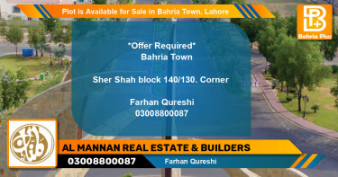Residential Plot for Sale in Bahria Town, Lahore - (BP-88495)