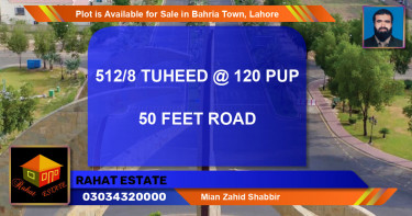 Residential Plot for Sale in Bahria Town, Lahore - (BP-88535)