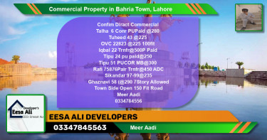 Commercial Property for Sale in Bahria Town, Lahore - (BP-88560)