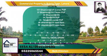 Commercial Property for Sale in Bahria Town, Lahore - (BP-88650)