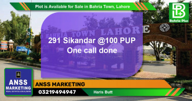 Residential Plot for Sale in Bahria Town, Lahore - (BP-88737)