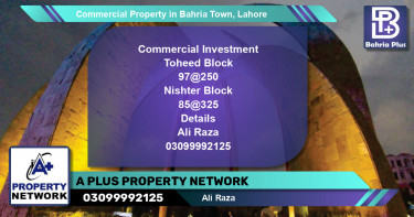 Commercial Property for Sale in Bahria Town, Lahore - (BP-88742)