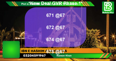Residential Plot for Sale in Bahria Town, Lahore - (BP-88768)